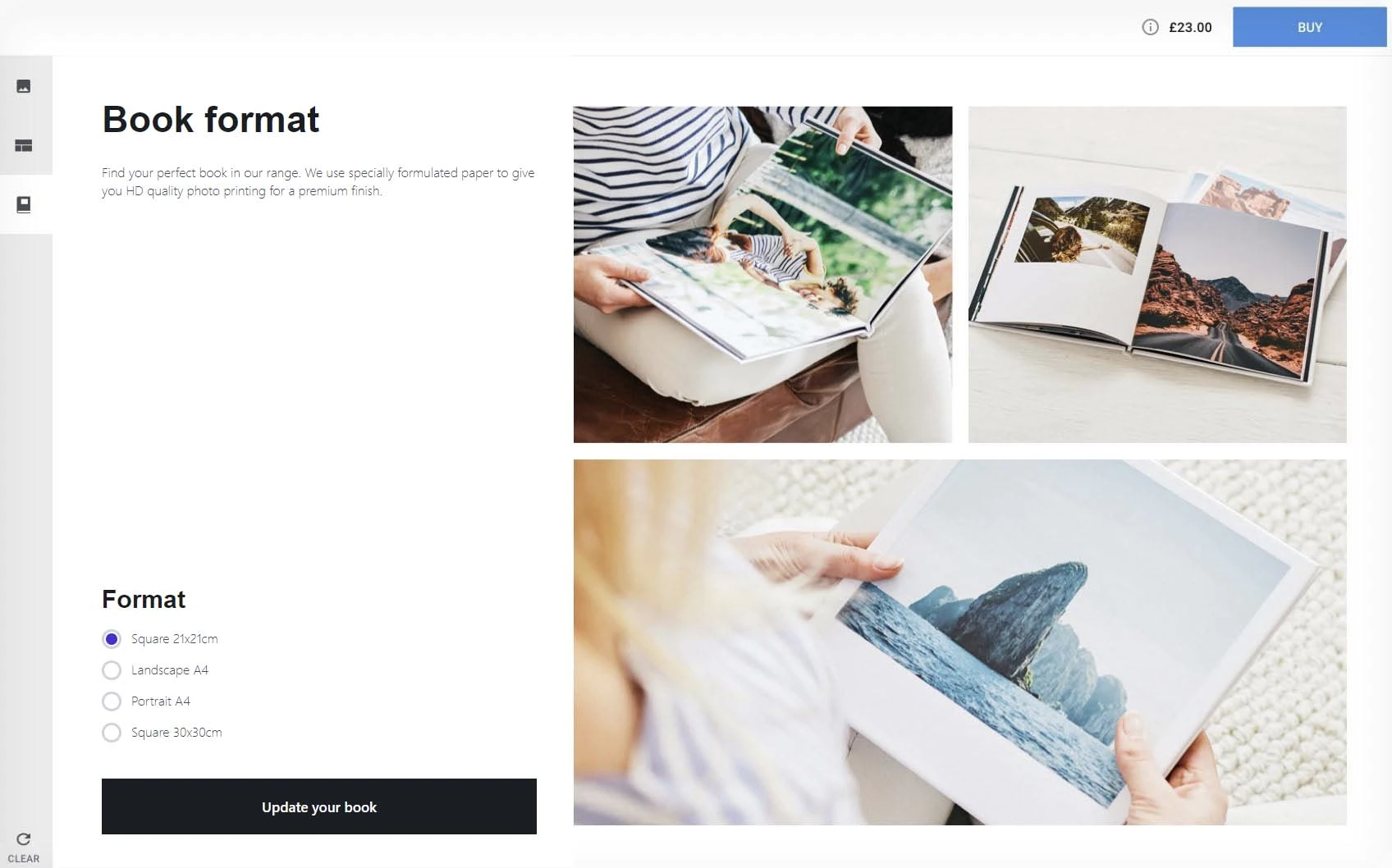 Photo book maker from Prodigi