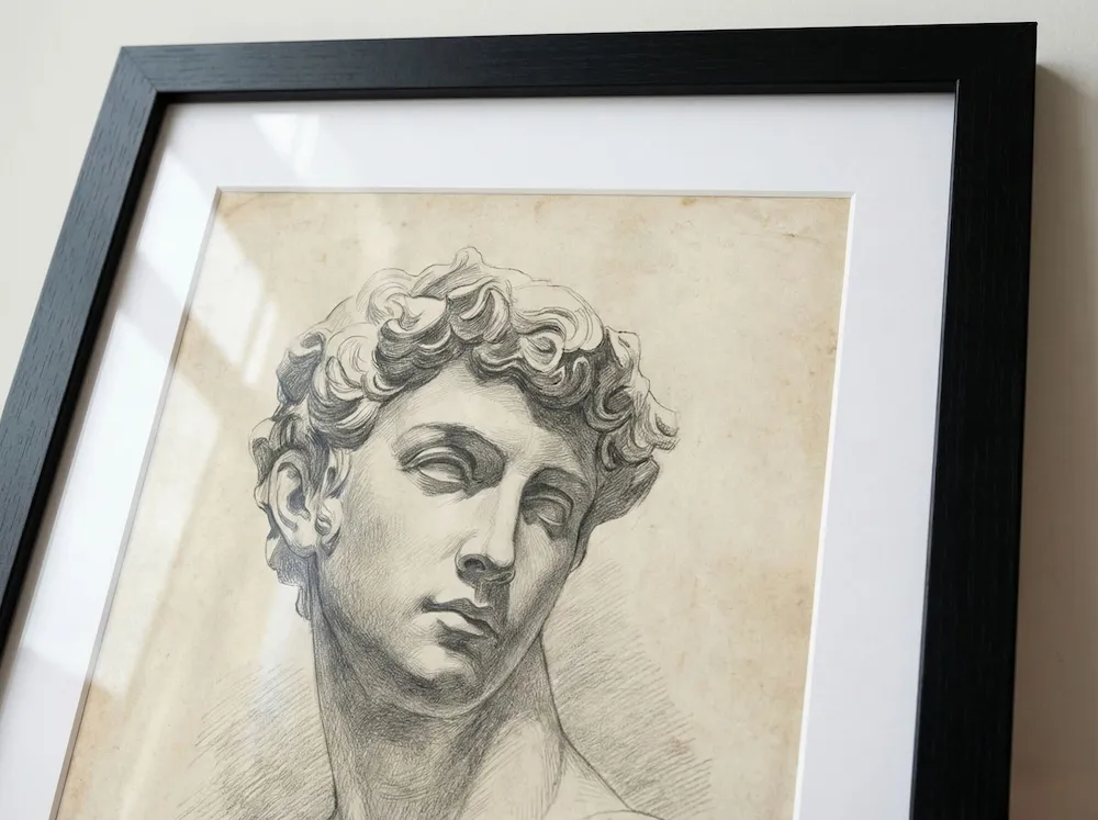 Framed wall art