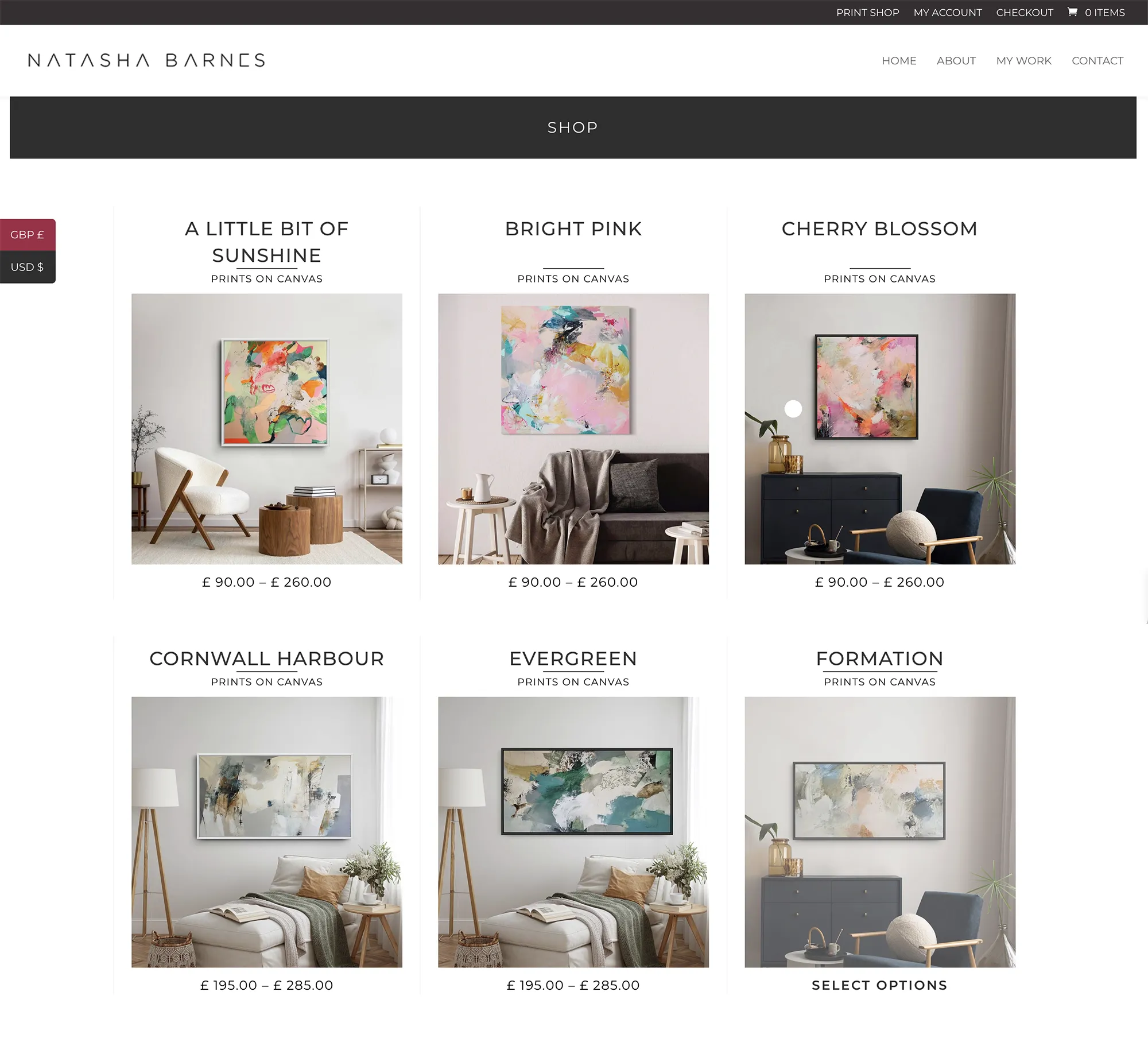Natasha Barnes shop