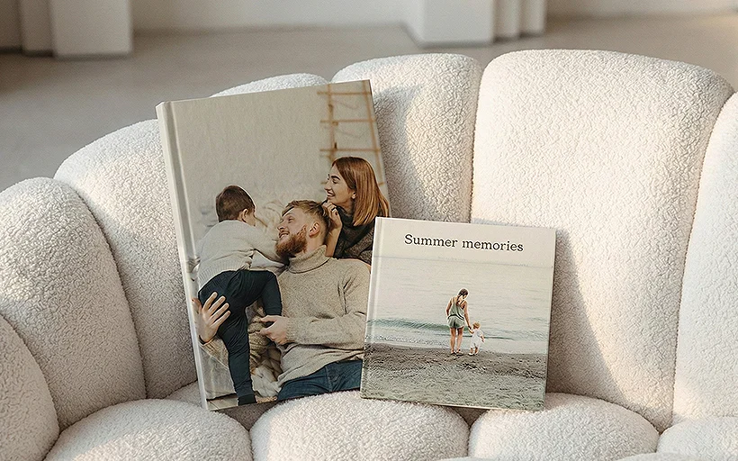 An example of a family photo album