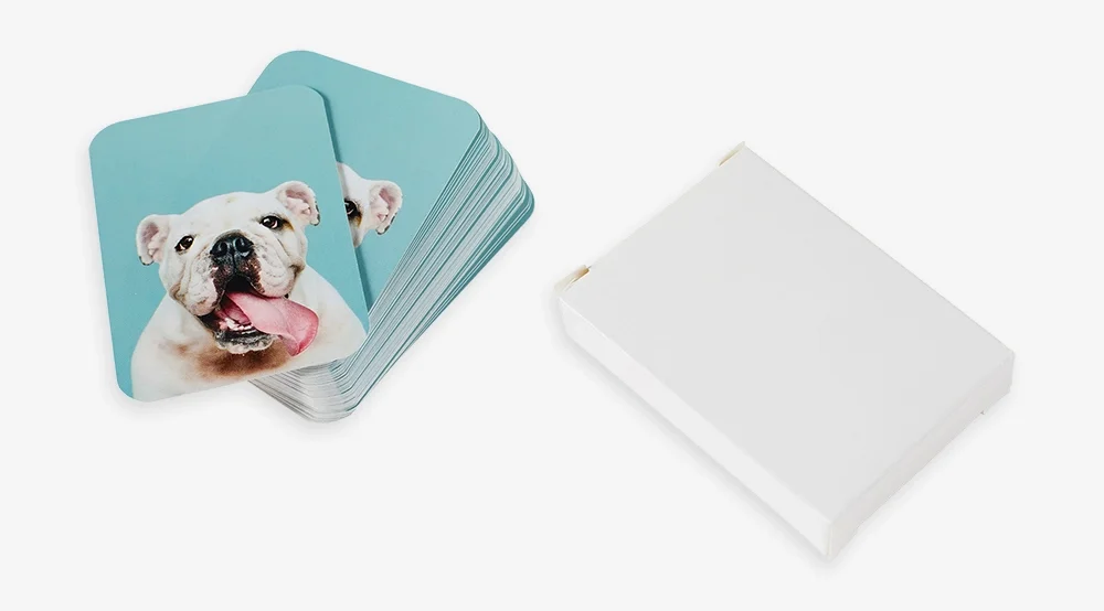Prodigi playing cards and box