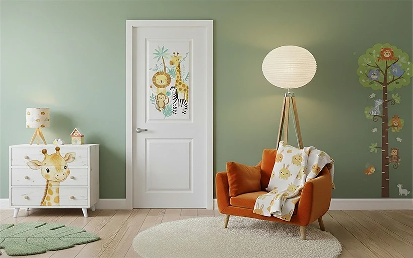 Create custom home decor with print on demand wall stickers & furniture decals