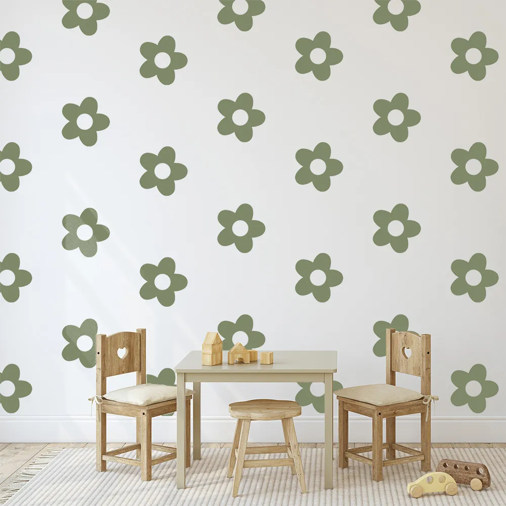 Wall stickers daisies